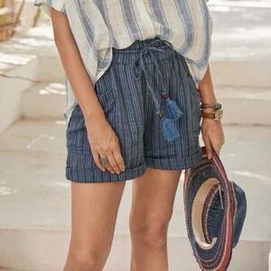 NWT Sundance Zesto Blue Shorts Sz Medium